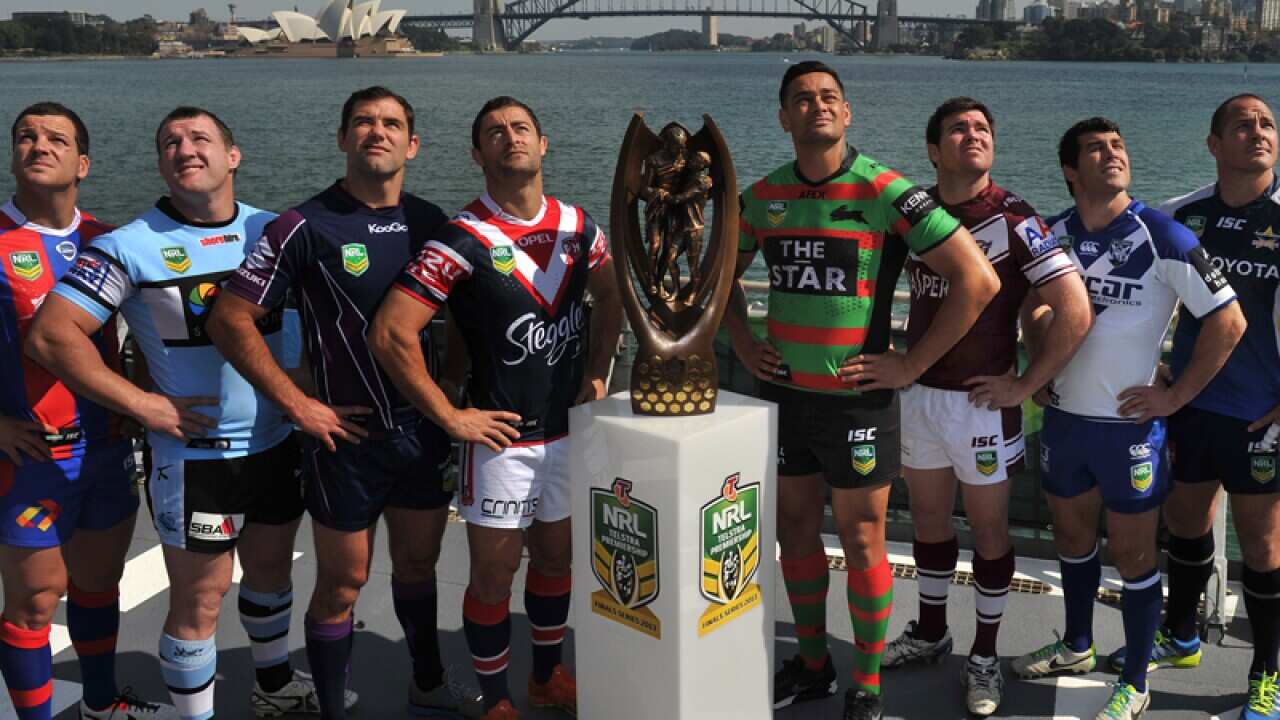Captains of the eight NRL teams in the 2013 NRL finals series