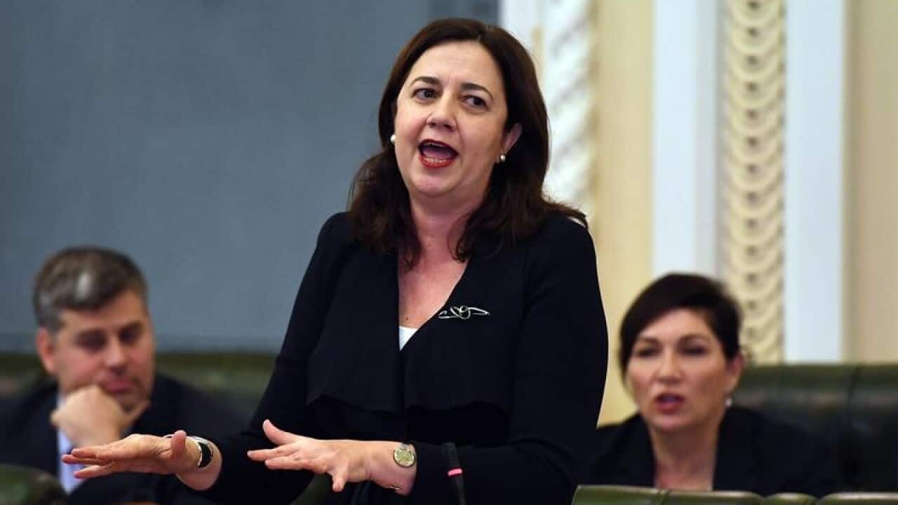 The name of the ASIO agent was published online in a release of Premier Annastacia Palaszczuk's diaries.