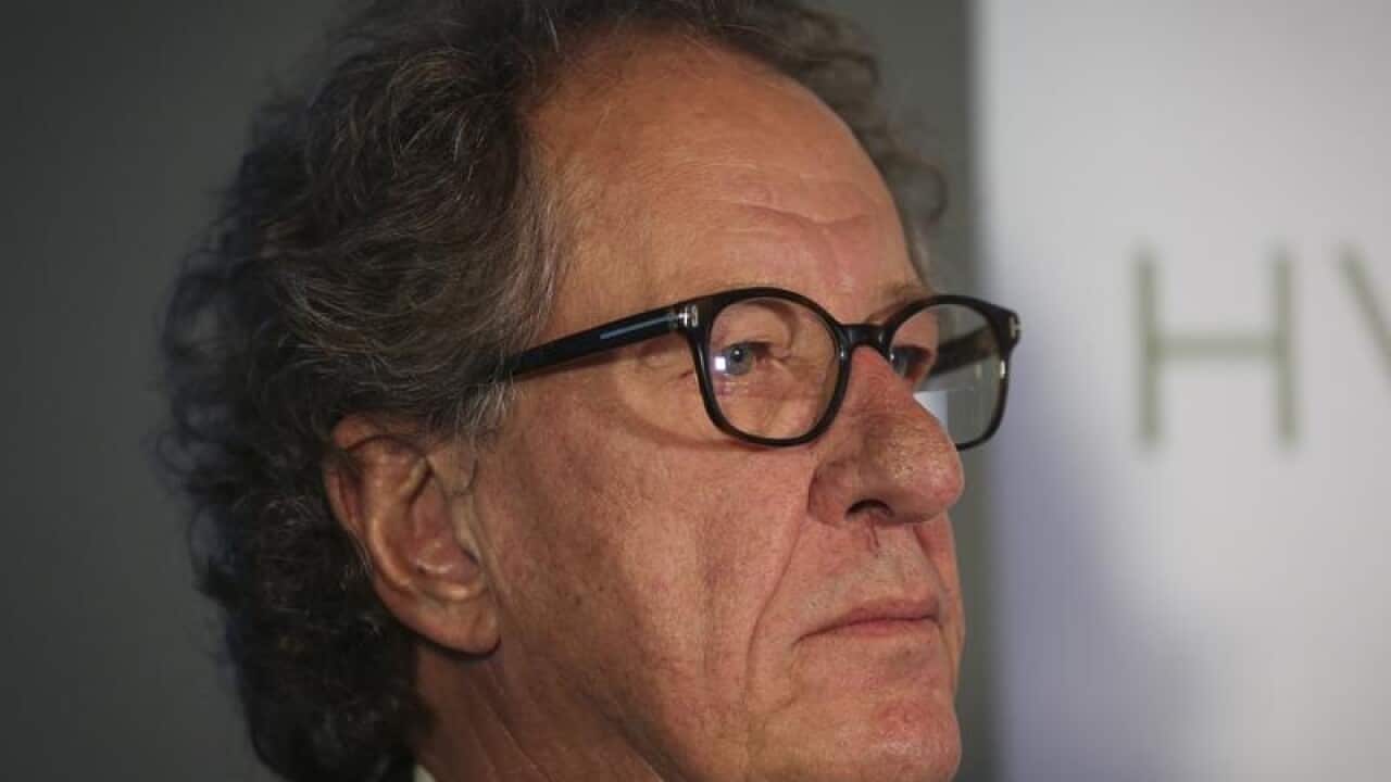 Actor Geoffrey Rush