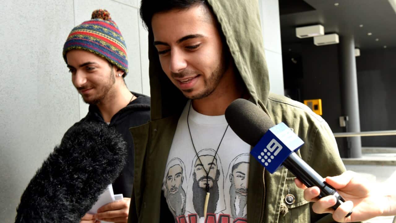 Members of the Melbourne pranksters