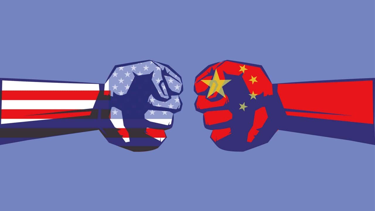 Political and economic confrontation between China and the United States