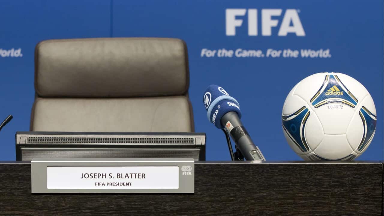 FIFA Blatter seat
