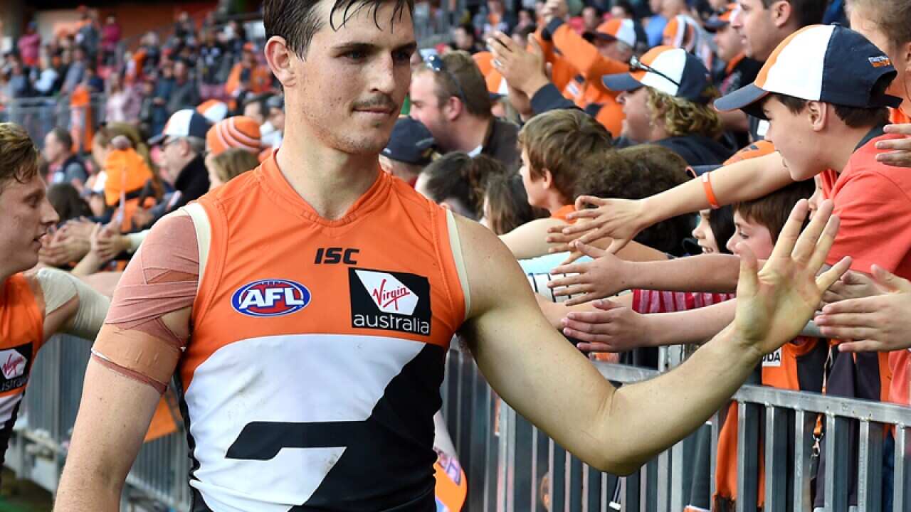 Greater Western Sydney Giants' player Phil Davis