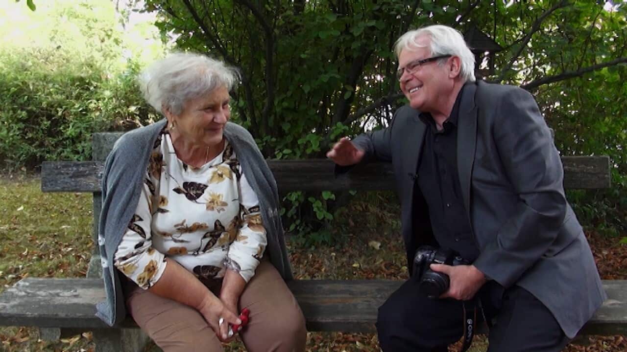 Les Murray in Hungary, the country he left decades ago.