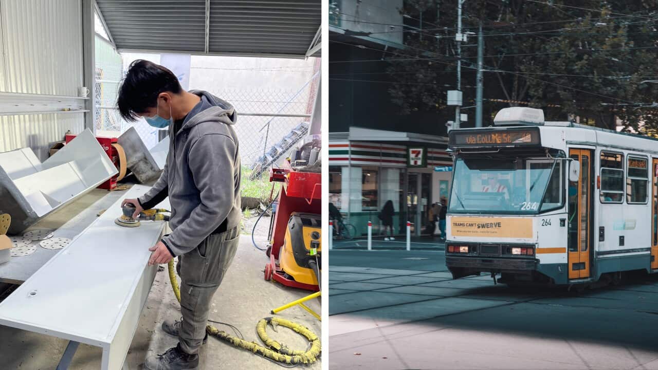 tram, victorian trams, melbourne, auto mechanic