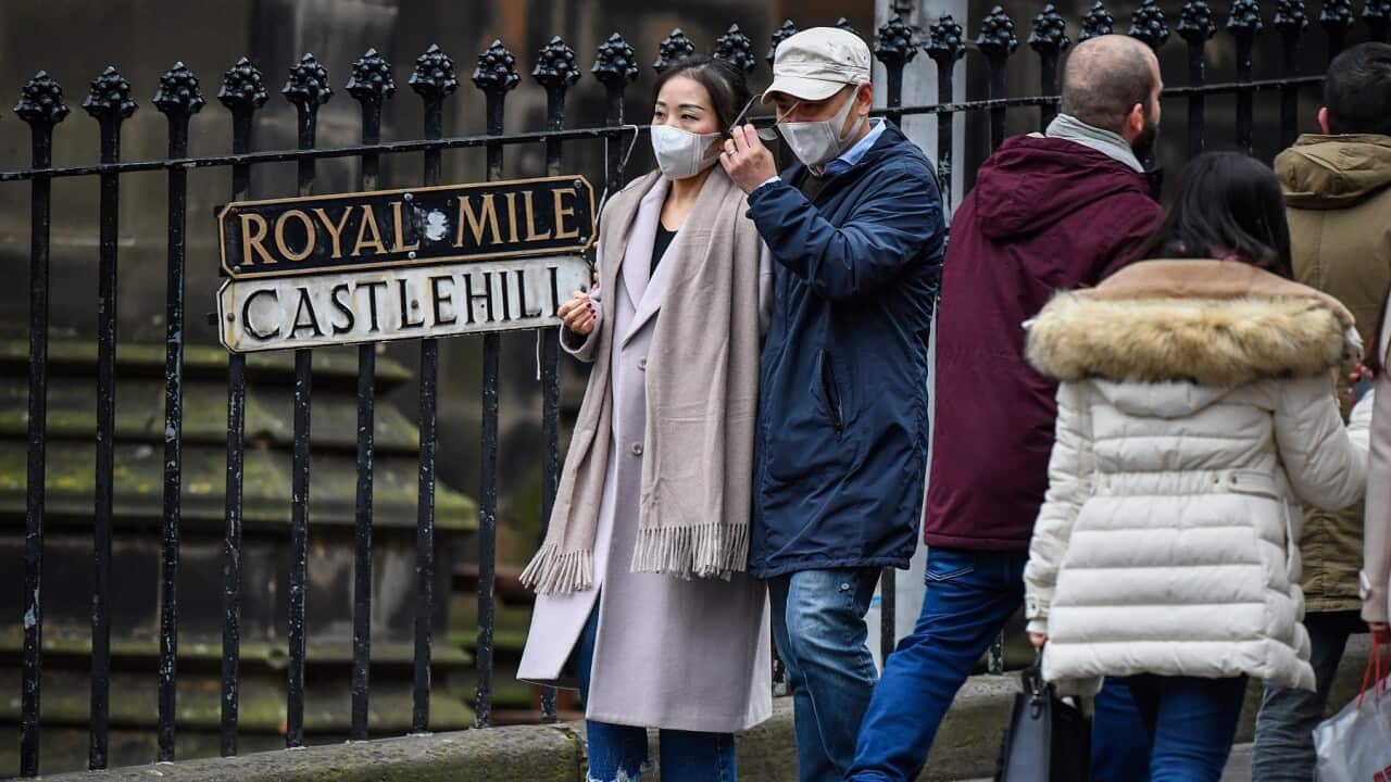 Tourists return to Edinburgh's famous castle