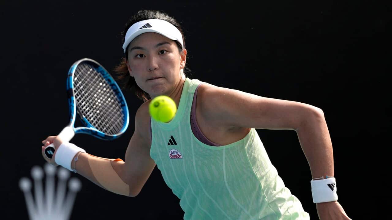 Australian Open Tennis - Wang Xinyu