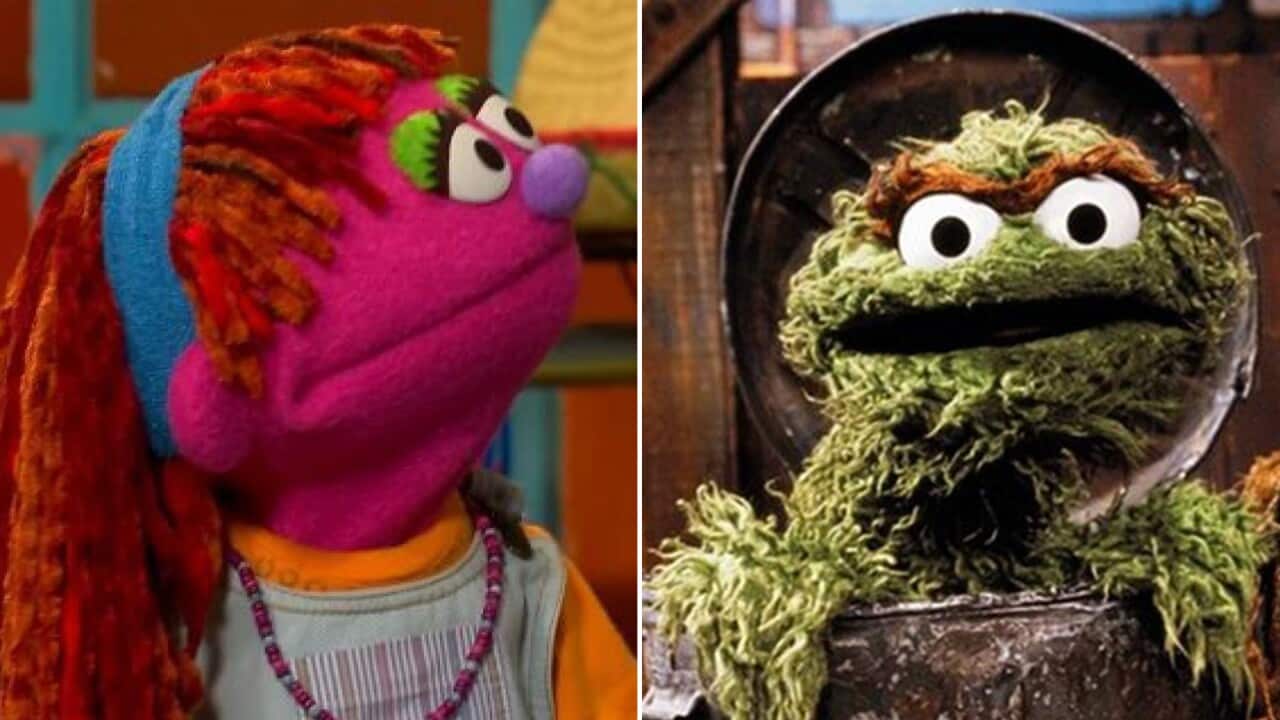 Sesame Street has announced it's first homeless character as Lily the seven-year-old pink muppet, but fans are pointing out Oscar the Grouch lives in a bin.