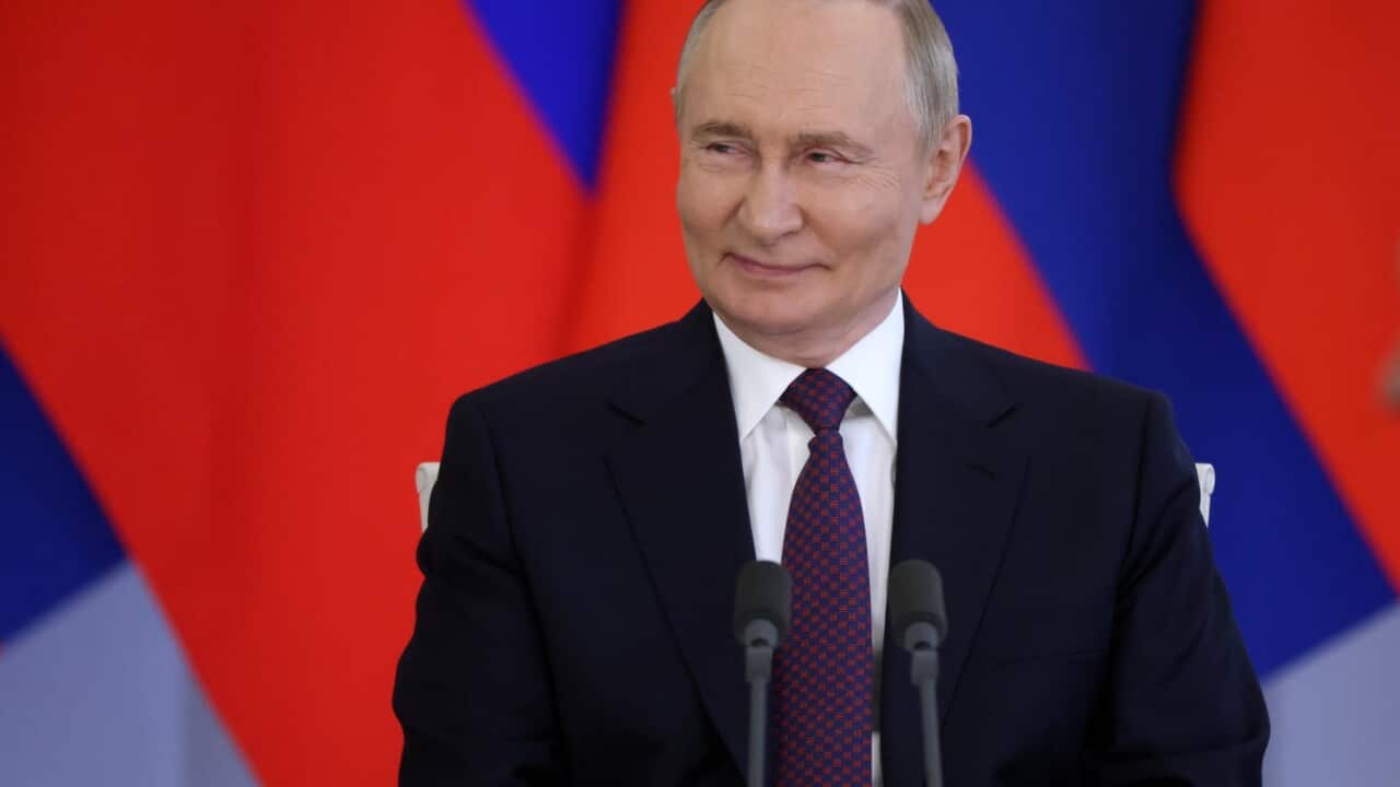 President Putin Receives Laotian President Thongloun Sisoulith At The Kremlin