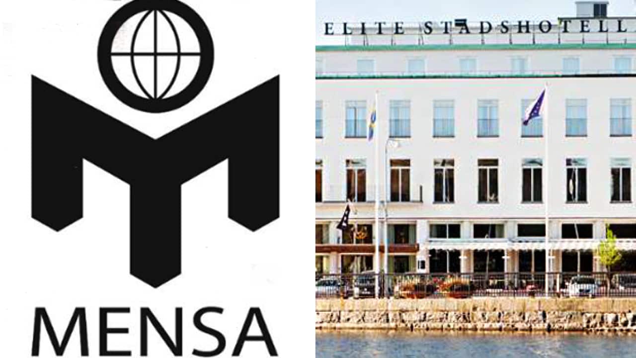 Police were called to the Elite Hotel after members of Mensa Sweden became drunk, rowdy, and aggressive.