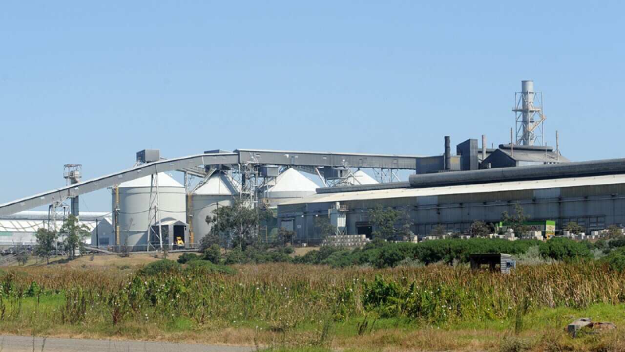 The Alcoa plant in Point Henry, Geelong