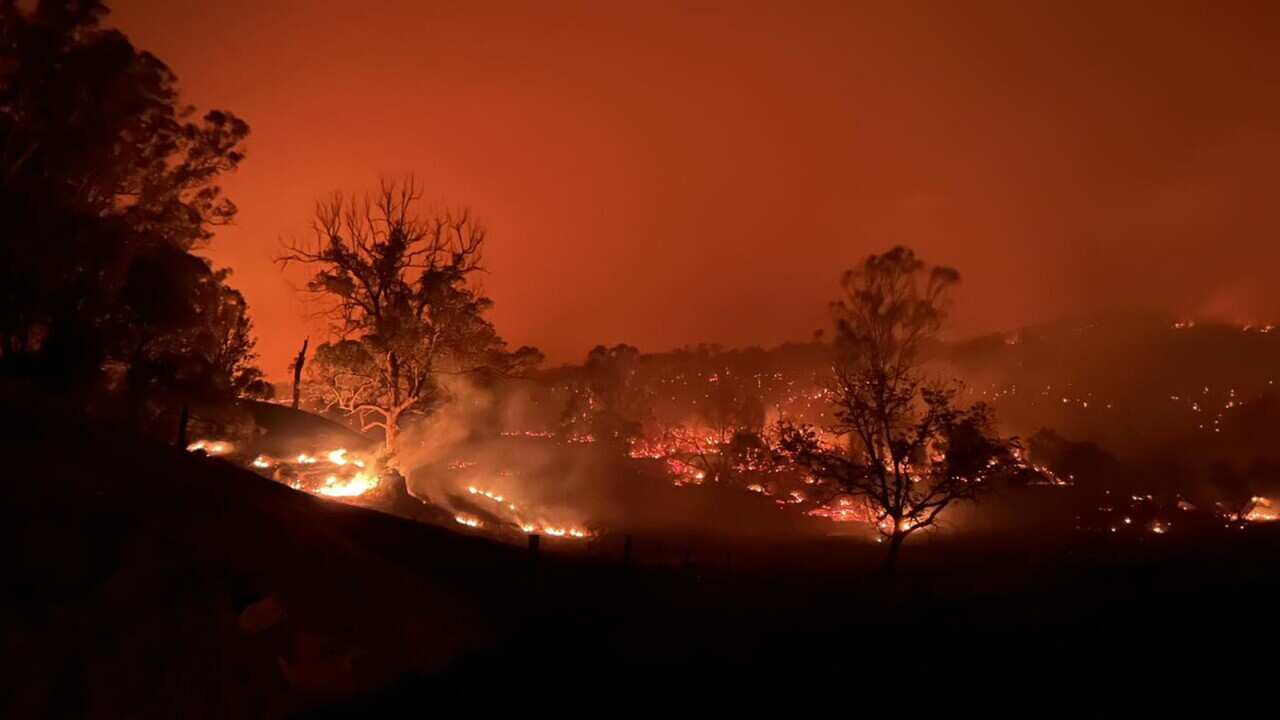 BUSHFIRES NSW KEMPSEY
