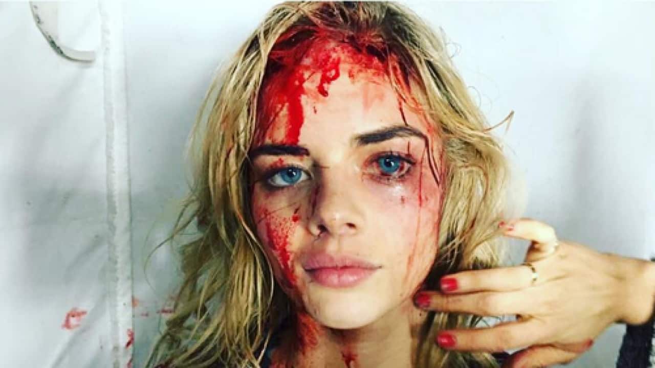 samara weaving fake trump photo