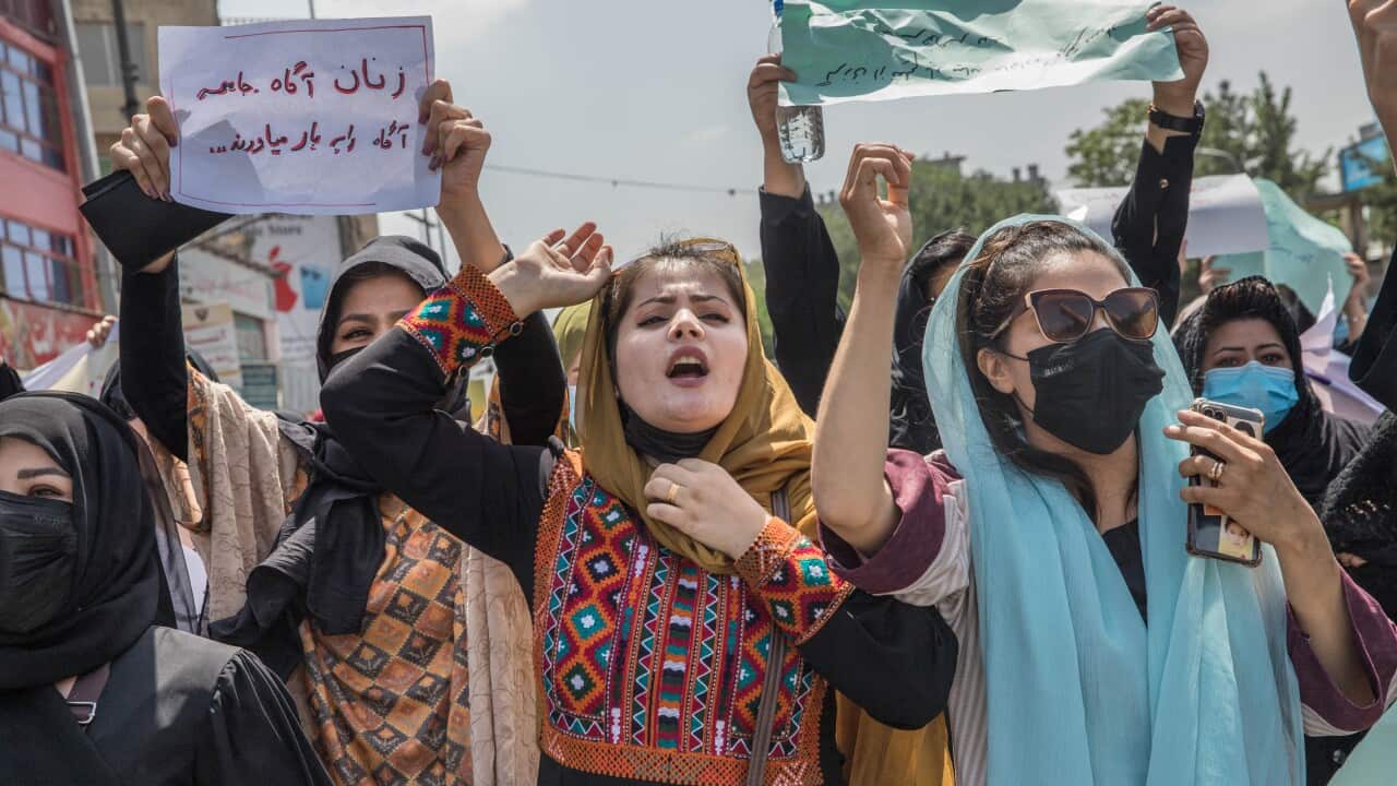 Women Protest For Freedom - Kabul