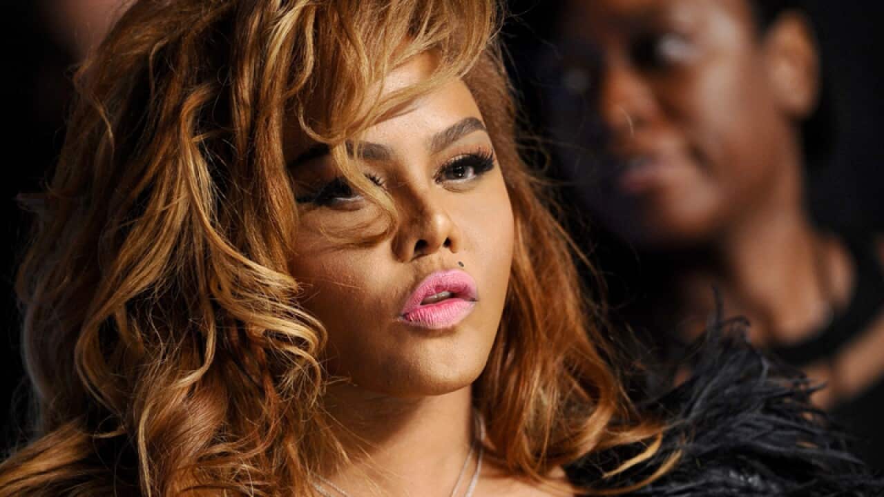 US rapper and actress Lil' Kim
