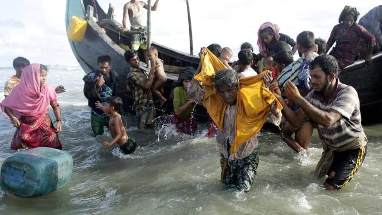Rohingya refugees
