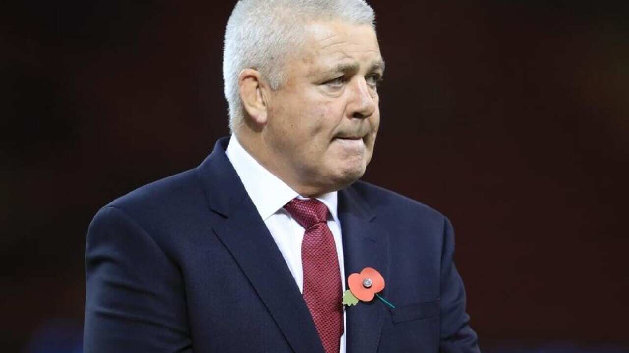 Wales coach Warren Gatland.