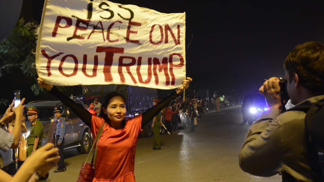 VIETNAM-US-POLITICS-RIGHTS-TRUMP