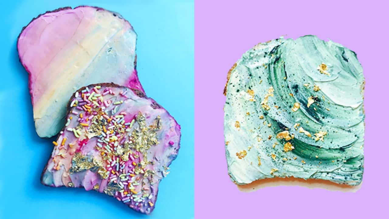 Adeline Wright's unicorn & mermaid toast has gone viral, but it hasn't been all sunshine and rainbows.