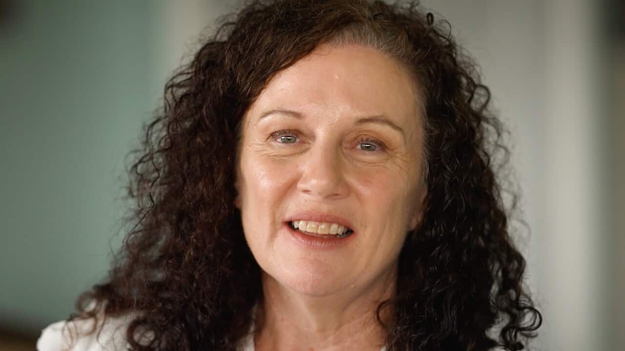 A front-on photo of Kathleen Folbigg