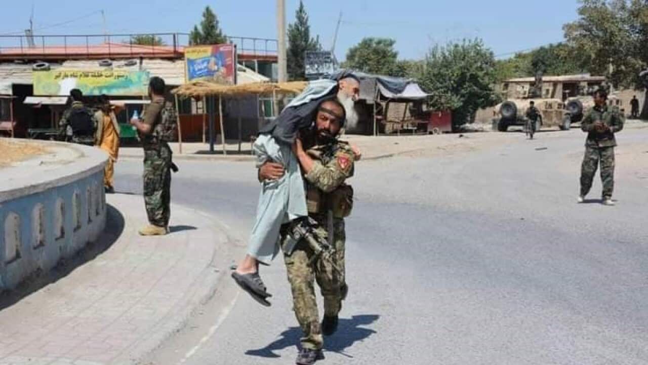 Fighting in Mazari Sharif