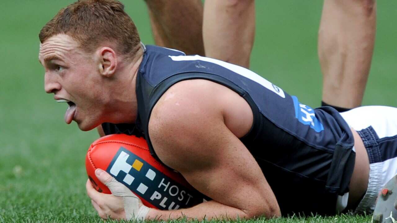 Mitch Robinson during a match.