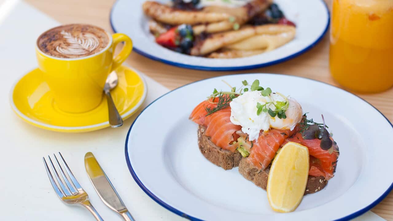 Breakfast at Fika Swedish Kitchen, Manly