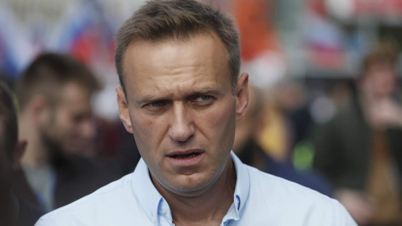 Russian opposition activist Alexei Navalny has condemned the drafting of his colleague. 