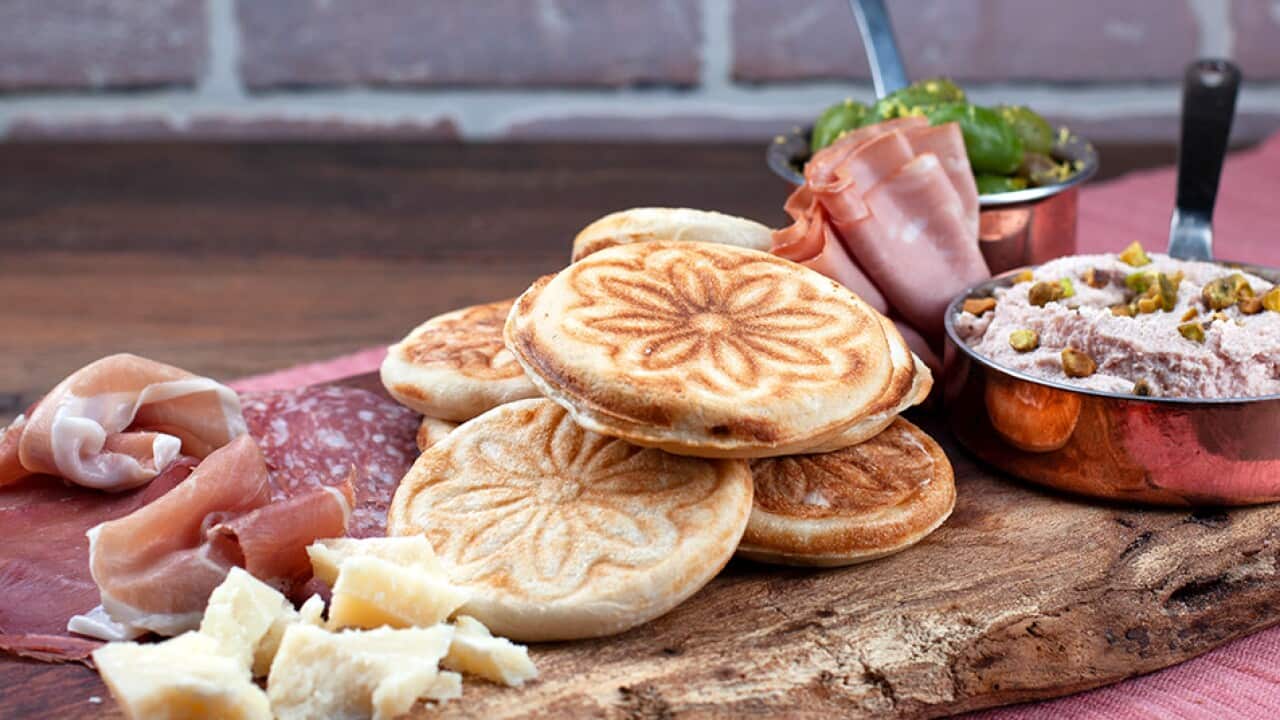 Tigelle flatbreads from Modena