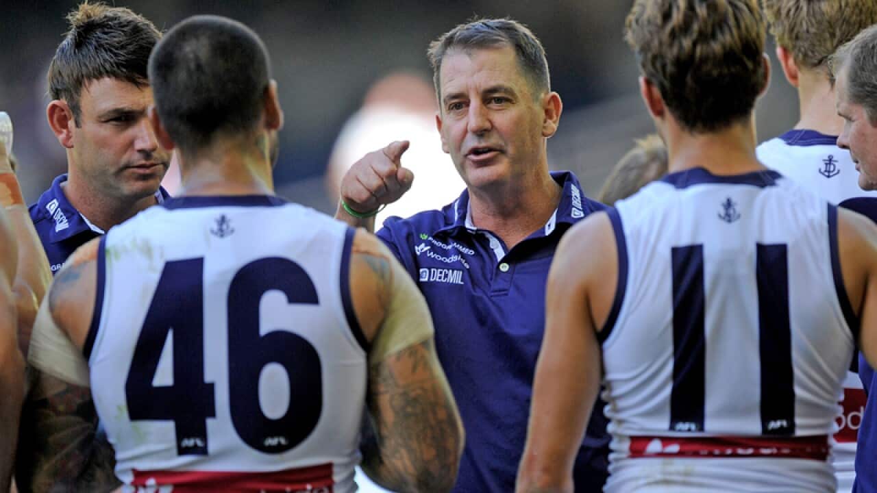 Fremantle Dockers coach Ross Lyon