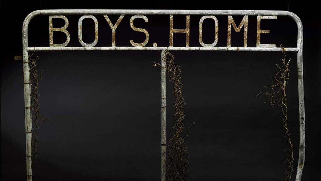 Original gate at Kinchela Boy's Home National Musuem of Australia.jpg