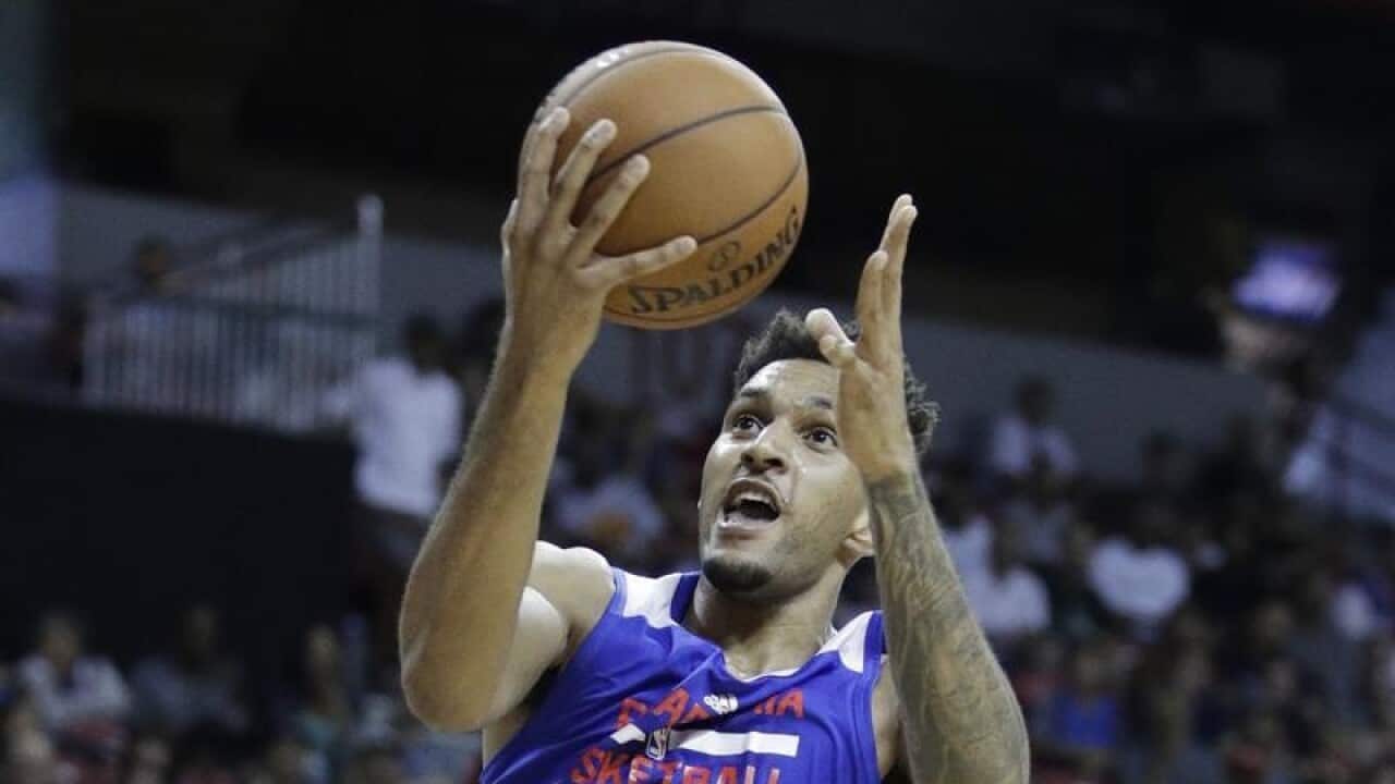 Philadelphia 76ers' Jonah Bolden.