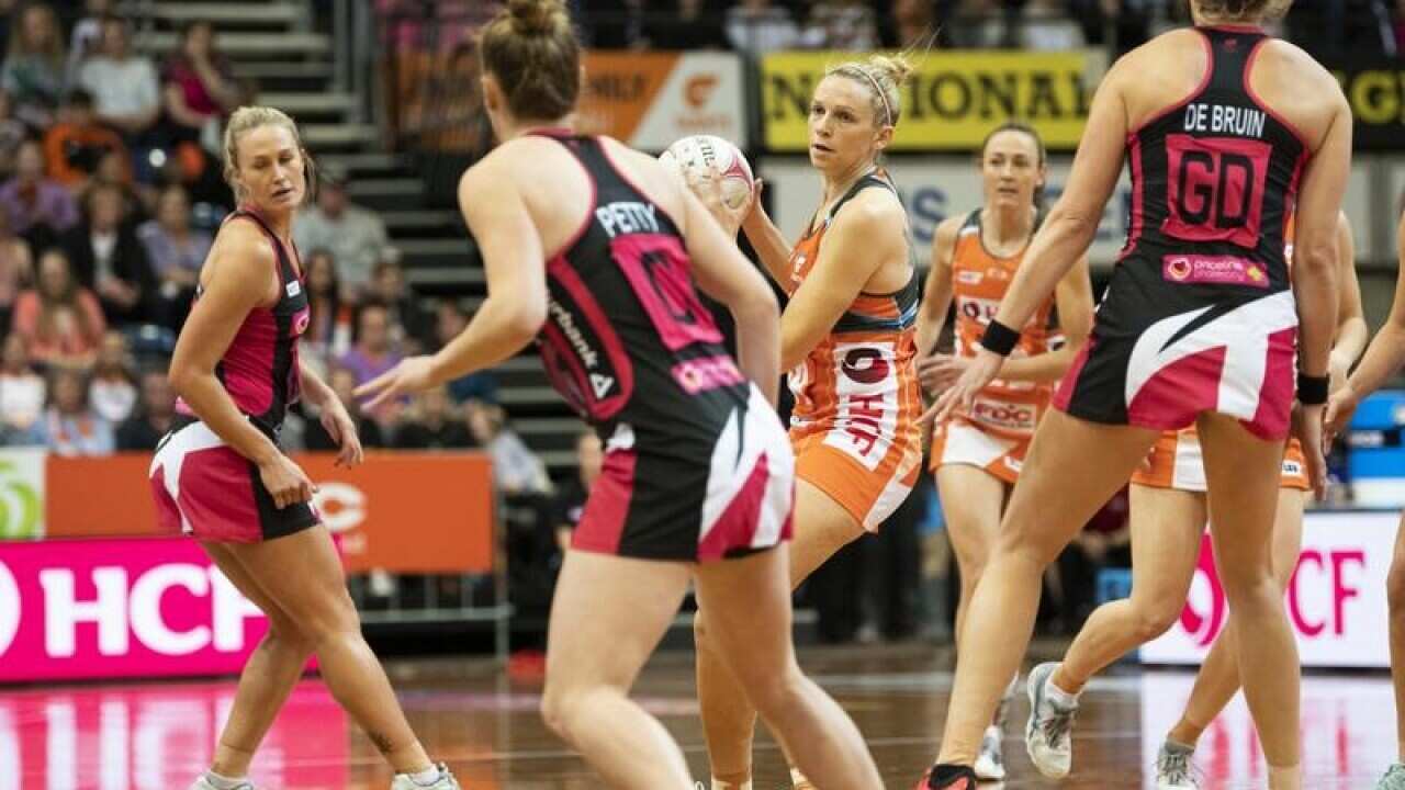 Joanne Harten of Giants Netball