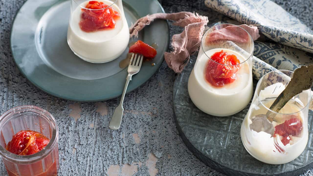 Ypghurt-honey creams