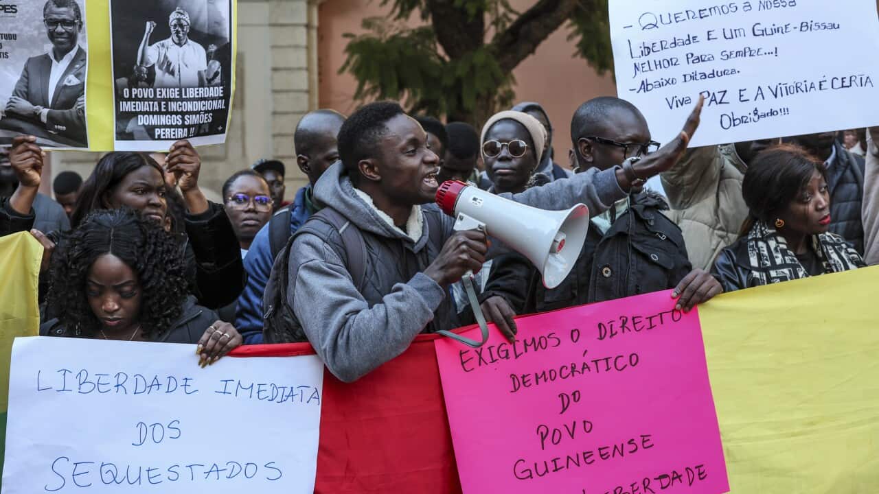 Protest rally at Community of Portuguese Language Countries meeting in Lisbon
