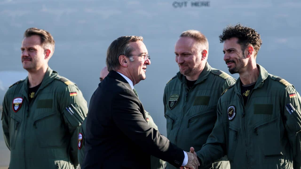 German Navy's first P-8A Poseidon maritime patrol aircraft lands at BER Airport