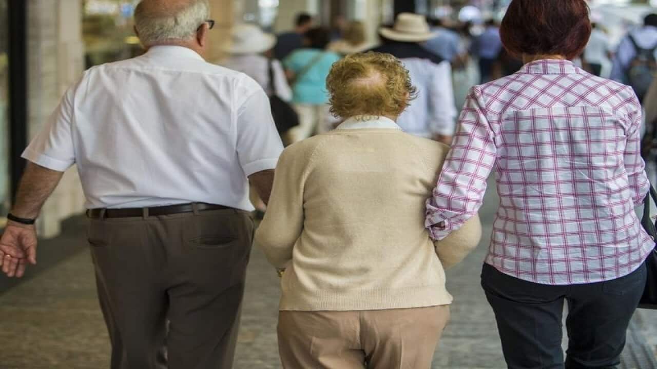 Image of elderly people in Brisbane.