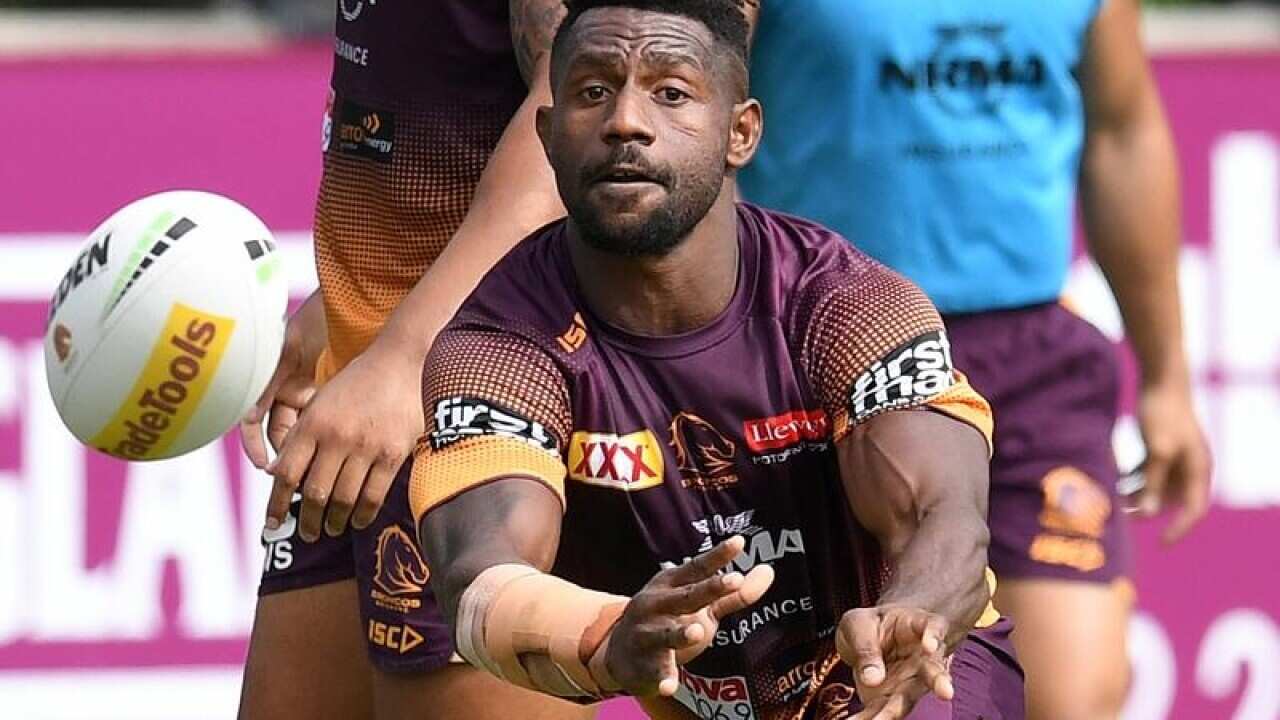NRL BRONCOS TRAINING SEGEYARO