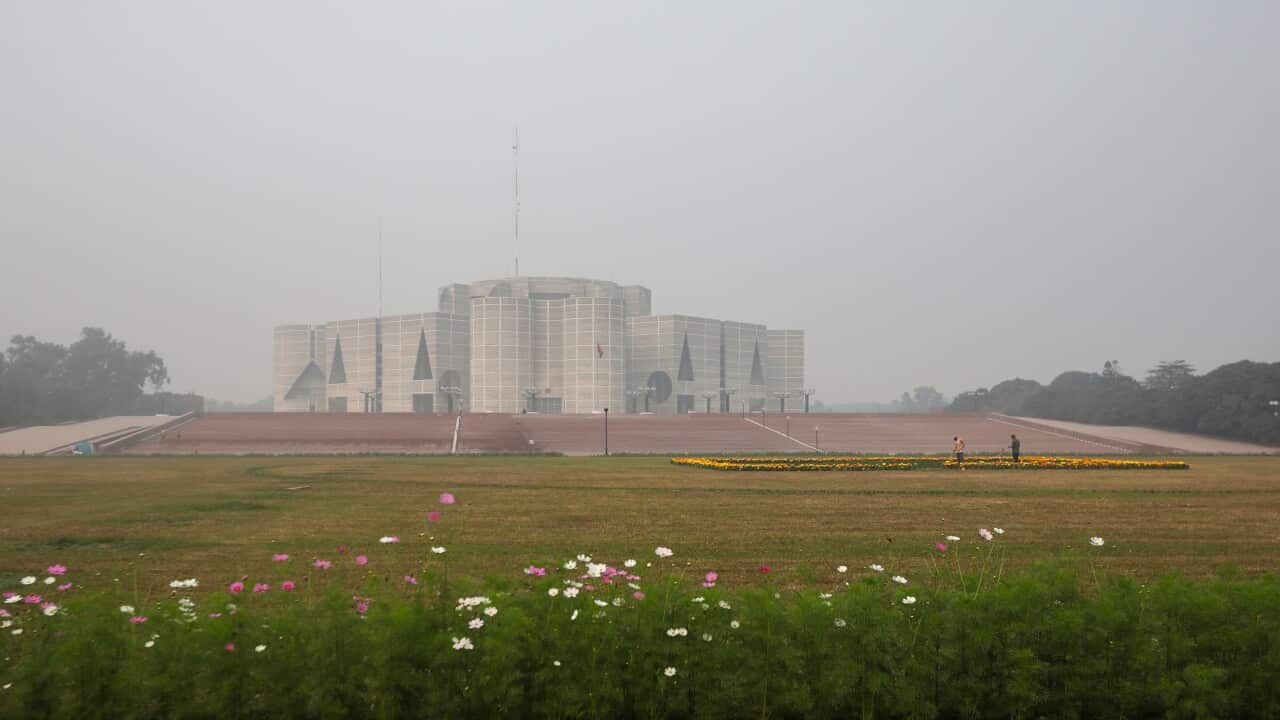 Winter day in Dhaka City