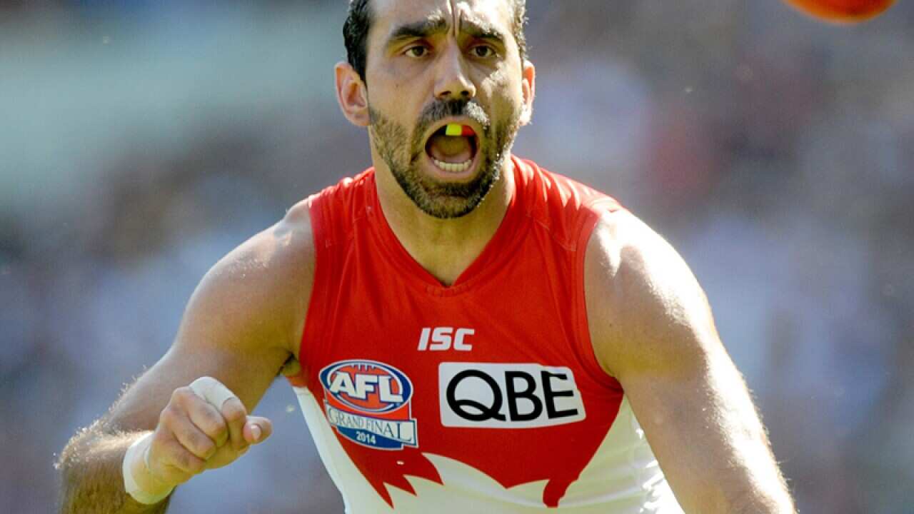 Adam Goodes of Sydney.