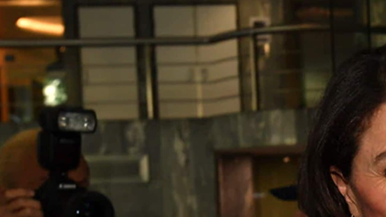 Former NSW Premier Gladys Berejiklian arrives at an ICAC hearing on 29 October.