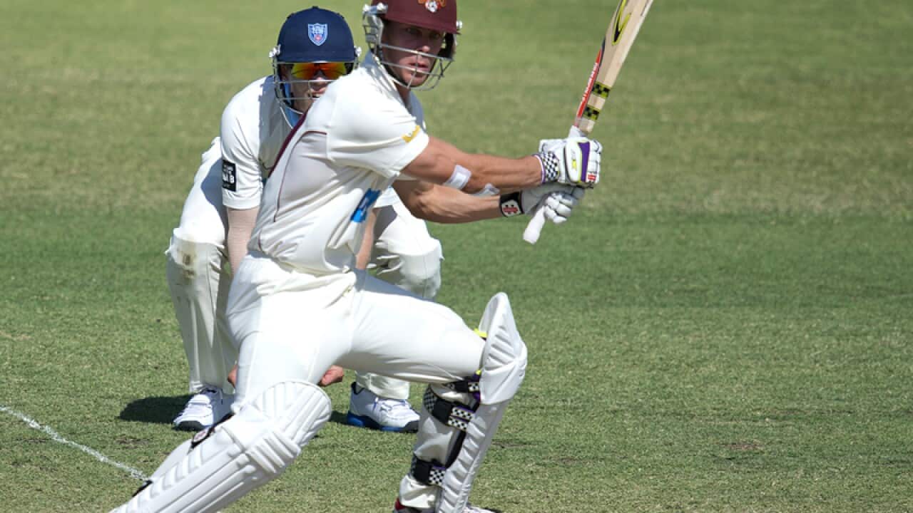 Queensland batsman Chris Lynn