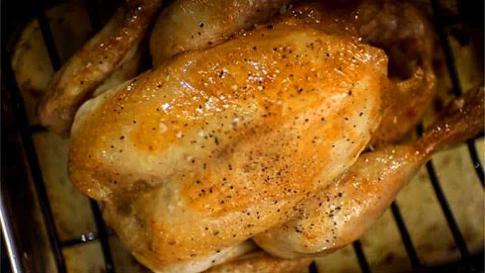 Heston Blumenthal's roast chicken SBS Food