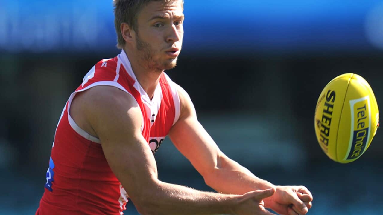 Sydney Swans AFL player Kieren Jack