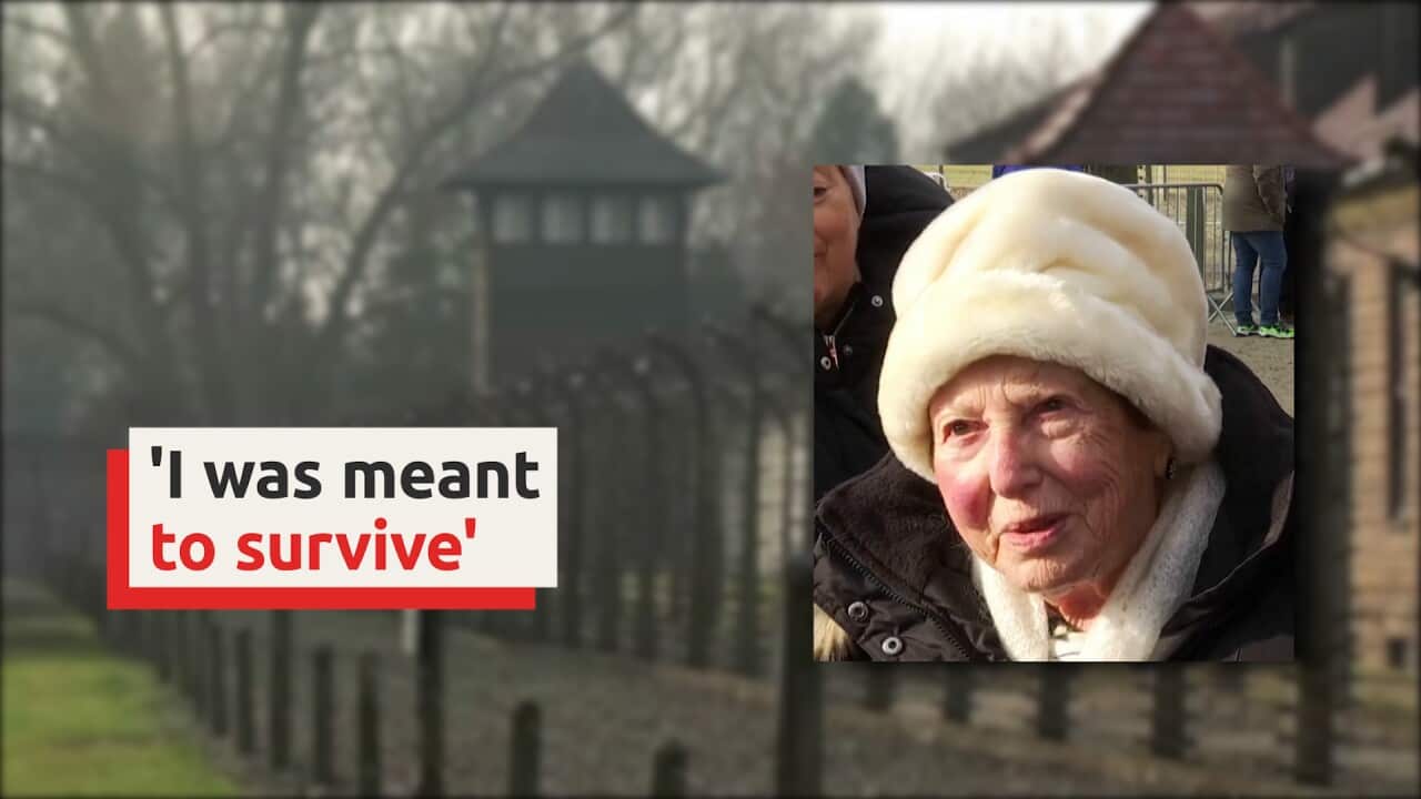 Australian Holocaust survivor, visits Auschwitz 
