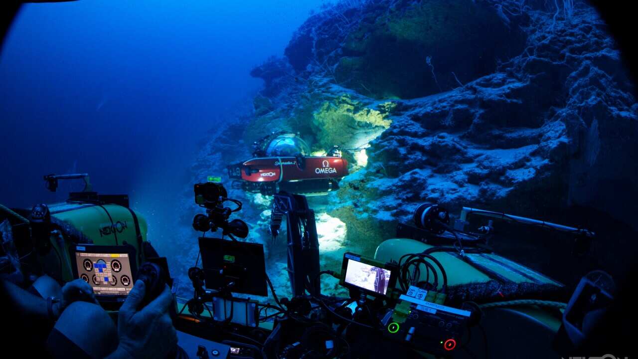 The Nekton mission beneath the waves to the 'midnight zone' (Supplied).
