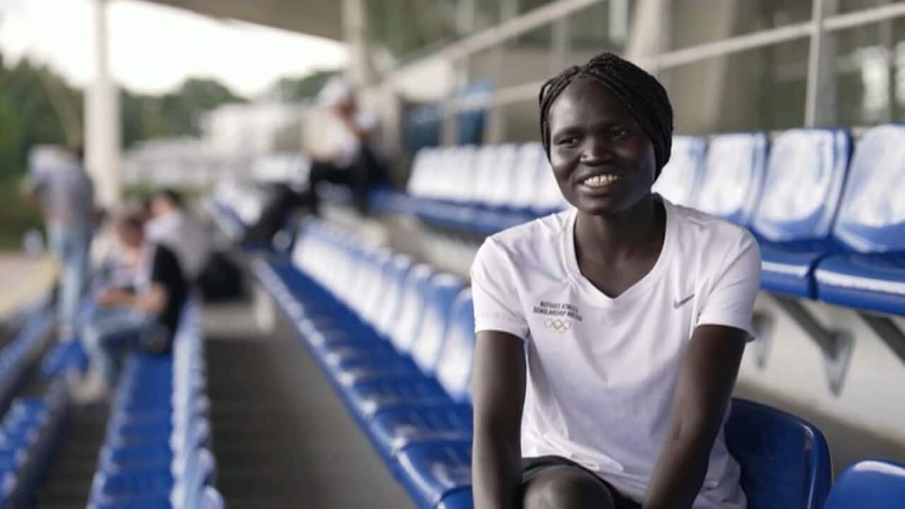South-Sudan born runner Perine Lokure Nakang fled war when she was seven and now she will be competing at the Paris Olympics_Reuters.jpg