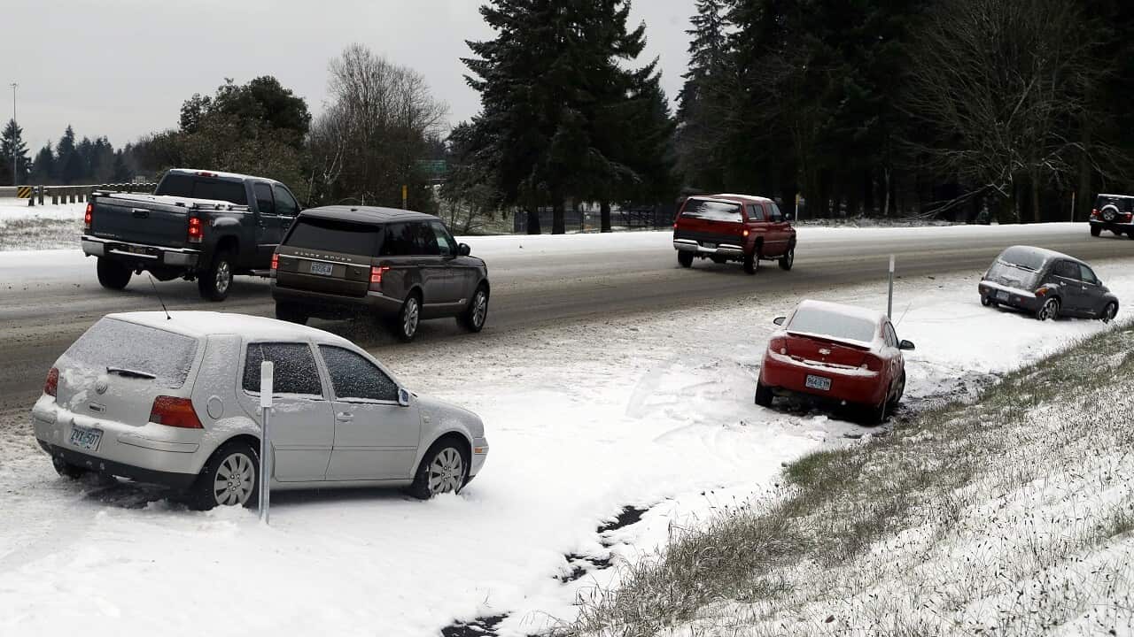 Oregon snow storm