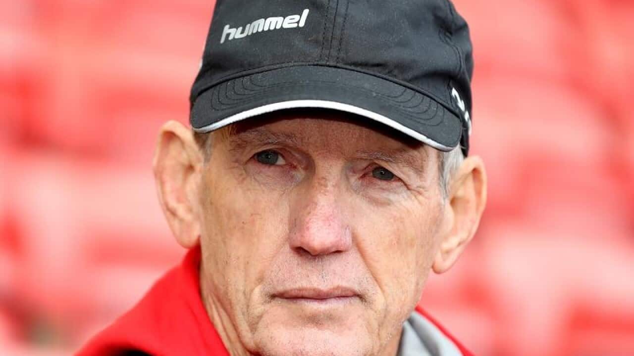 England head coach Wayne Bennett.