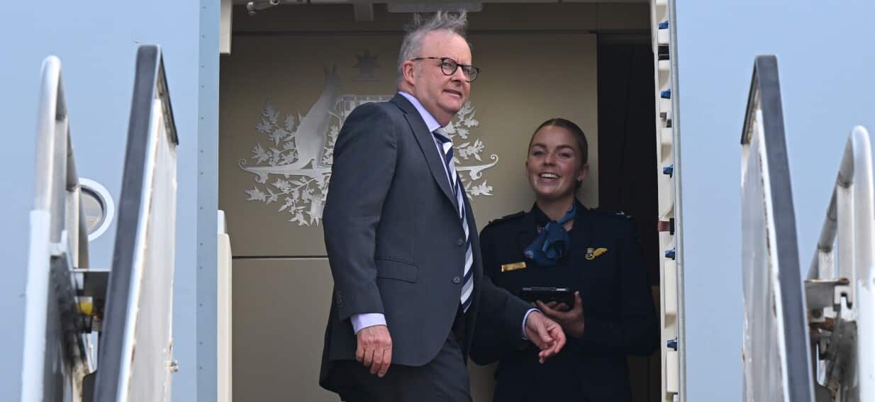 PM's plane makes emergency landing in US after crew member hurt